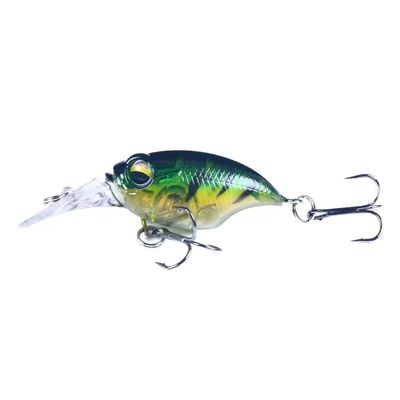 Mini Crankbait (0 - 3') - Green Craw