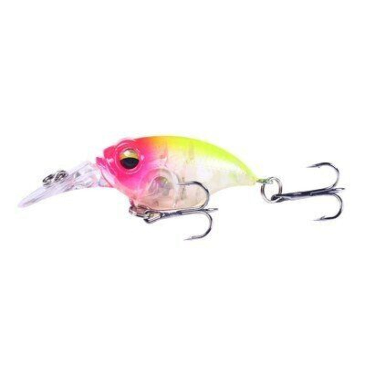 Mini Crankbait (0 - 3') - Red Chartreuse