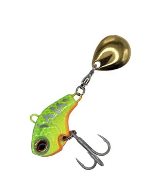 Tail Spin - Green Back Chartreuse