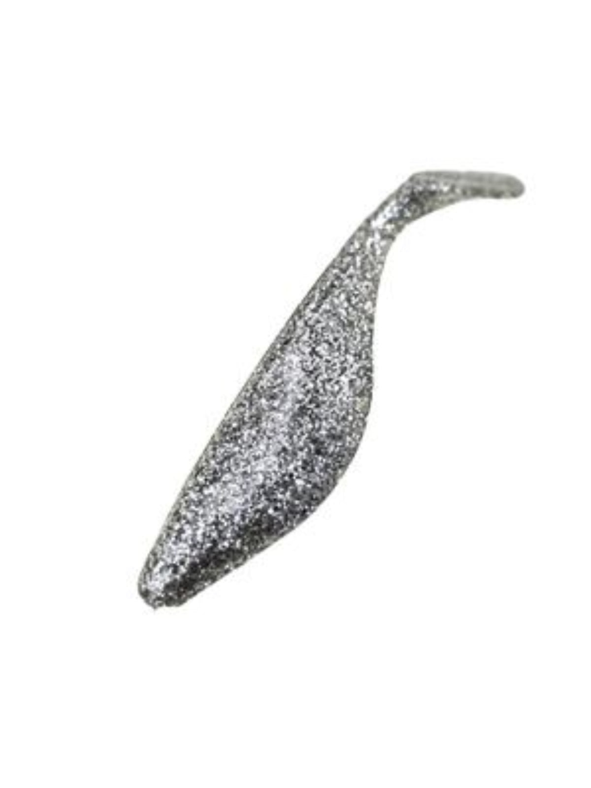 Shad 4" - Silver Glitter