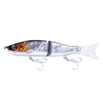 Glide Bait - Chrome Black Back
