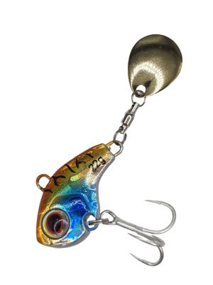 Tail Spin - Gold Back Blue