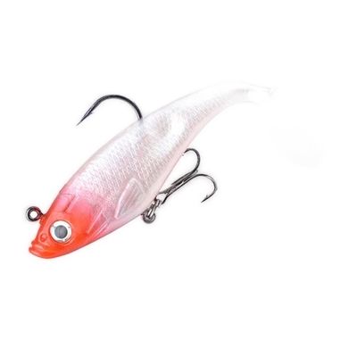 Max Shad Swimbait 5 - Red Head White
