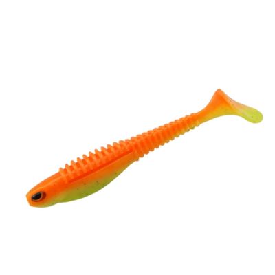 Nasty Shad - Orange Back Chartreuse Belly