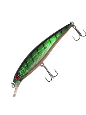 Jerk Minnow 4.3 - Green w/ Stripes