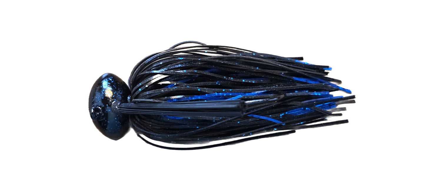 Football Jig - Black Blue
