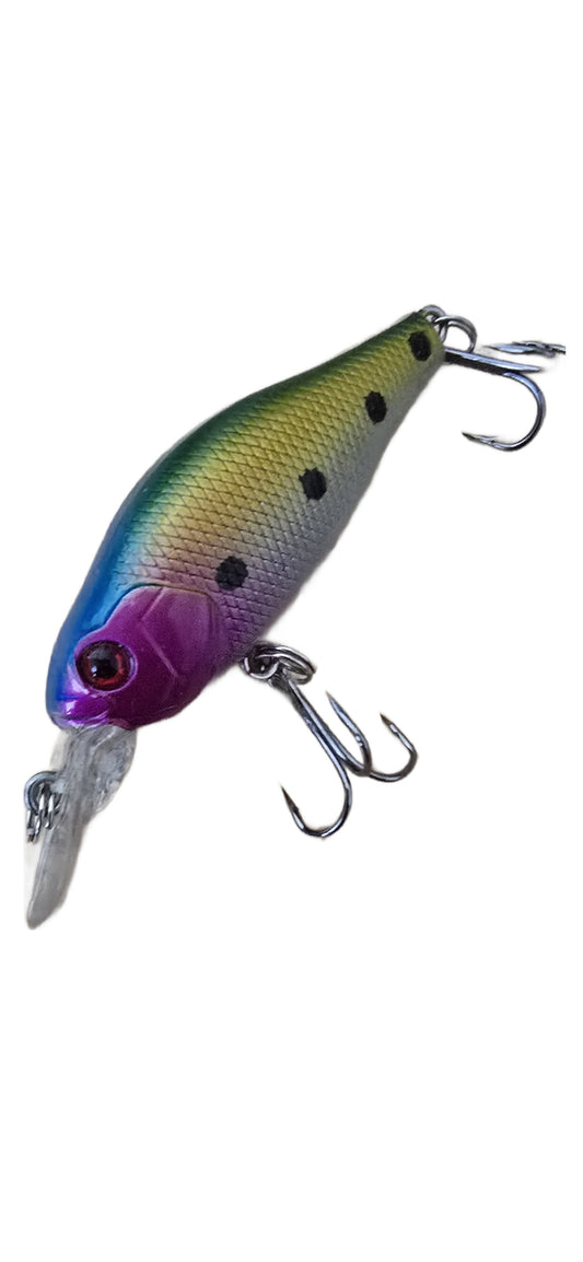 Mini Minnow (0 - 3') - Blue Gold w Dots