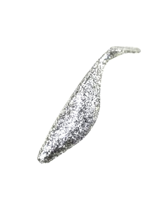 Shad 4" - Silver Glitter