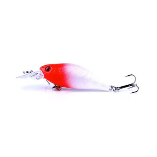 Mini Minnow (0 - 3') - Red Head  White