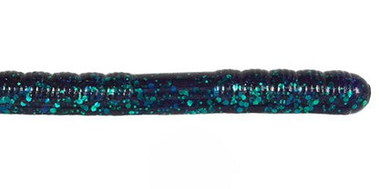 10" Ribbon Tail Worm - Junebug