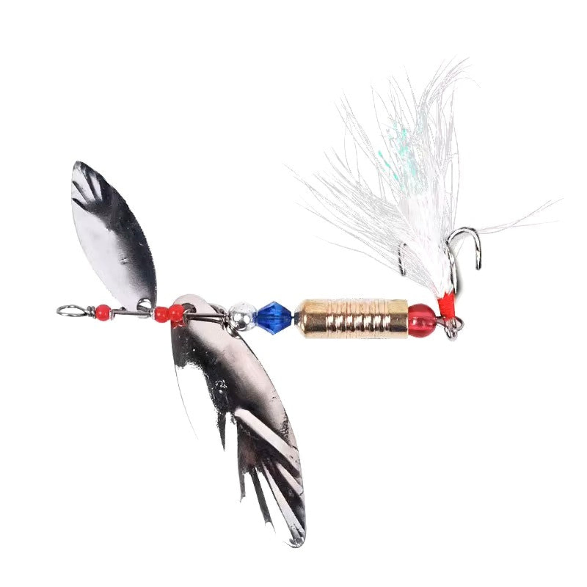 Twin Spin Rooster Tail - Dual Blade Spinner Lure