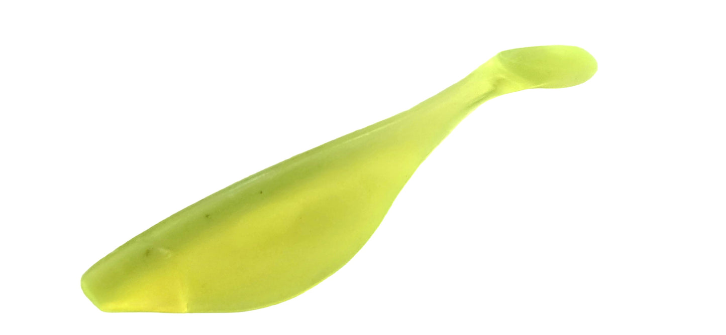 Shad 4" - Chartreuse