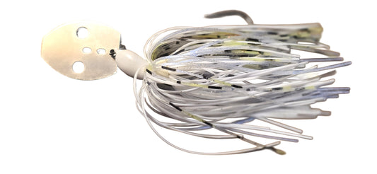 Chatter Jig  -  White Chartreuse Illusion